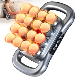 16 head massage gun deep tissue, Percussion Muscle Massager with 16 Heads, 3 Modes & 30 Intensities,Quiet Handheld Massager for Back Neck Shoulder Legs Muscle Pain Relief