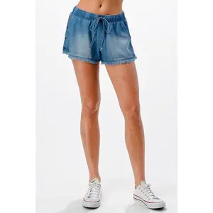 Maribelle Chambray Shorts