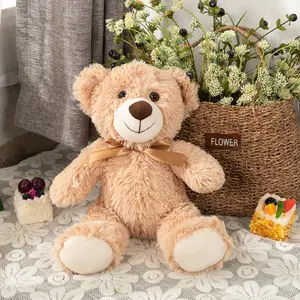 MaoGoLan 14" Tan Teddy Bear Stuffed Animal, Cuddly Soft Stuffed Animal Bear Plush Toy for Kids Boys Girls on Birthday, Christmas, Valentine's Day comfort  plushie Cute #Teddybear #stitch stuff #cozyvibes #plushie  #TikTokShopSummerTurnup Gift