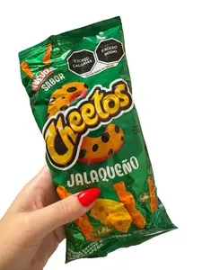 Cheetos Jalapeños Spicy Chip, Small Bag Mexican Puffed Snack with Crunchy Flavor