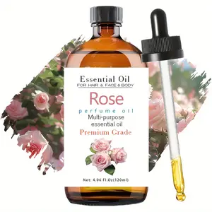 120ML Rose Scented Premium Aromatherapy Oil, Long-Lasting Fragrance, Home Use, Nail Hair Skin Care, Massage Diffuser Humidifier