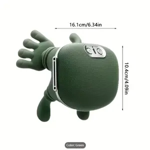 Heated Bionic Shoulder and Neck Massager, 4D Finger-Like Kneading, Real Palm Simulation for Daily Muscle Tension Relief (Green) - Home Supplies for Mothers