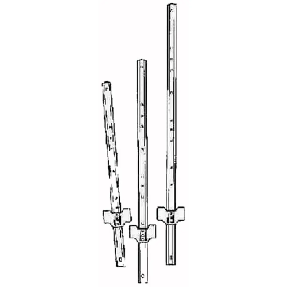 U-Channel Fence Posts - 6 Ft. Green (Pack of 5), 0.74x0.74x0.74 in, 5.82 lbs, Double Riveted, Easy to Remove Nylon Strapping for Home Improvement Garden Supplies, 0.74 X 0.74 X 0.74 In