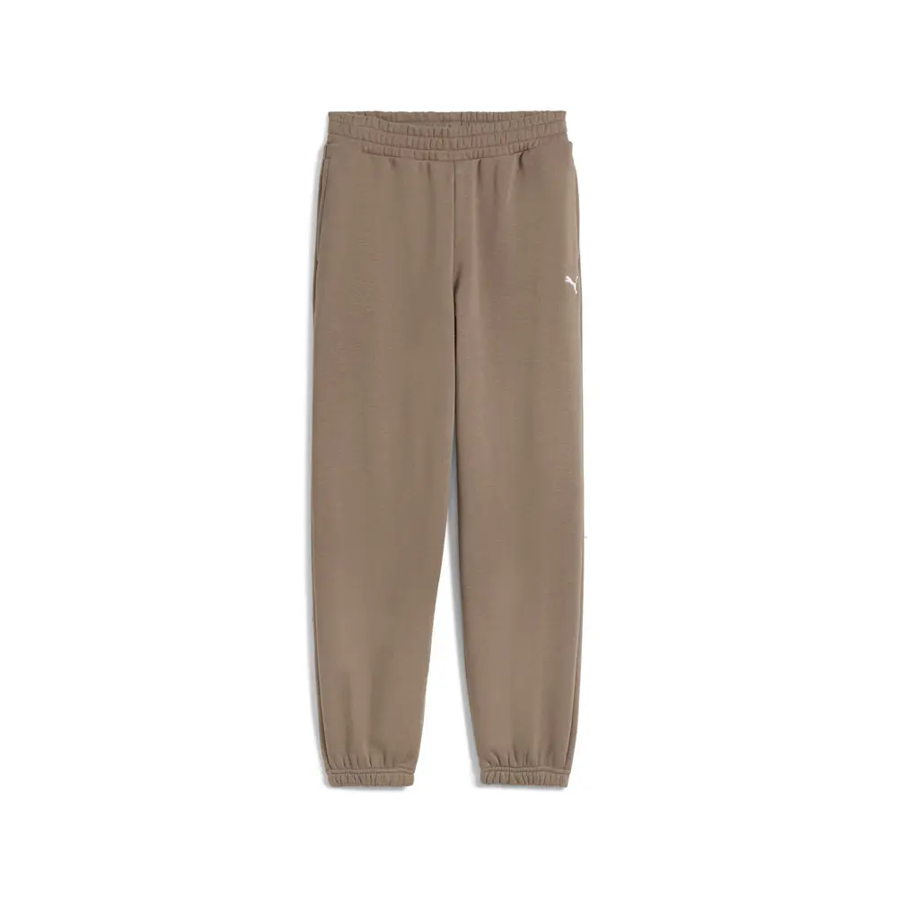 PUMA Womens Wardrobe Essentials Relaxed Sweatpants Casual - Brown