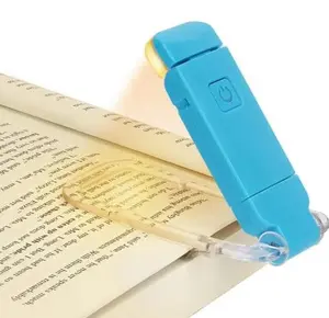 LED USB Rechargeable Book Light – Clip-On Reading Light for Night Readers
