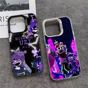 Unique Artistic Design Phone Case Fashion M-Murder D-Drones UZI Cool Phone Case for IPhone 17 16 15 14 13 12 11 Pro Max Plus Air Color Shockproof Back Silver Cover Protective Drop-proof Retro Stylish Christmas Gift