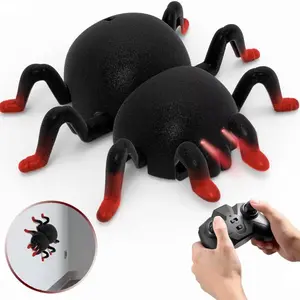 Realistic Remote Control Spider Drone Wall Stunt Plane Prank Device Halloween Essential, USB PD Charging, Lithium Battery