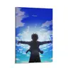 Eren Yeager Freedom Quotes Artistic Poster - Attack on Titan Anime Merch, Motivational Graphic Print, Frame-Compatible Wall Art, Above Bed Wall Decor, Teen Boy Gift, Room Decor Accessories
