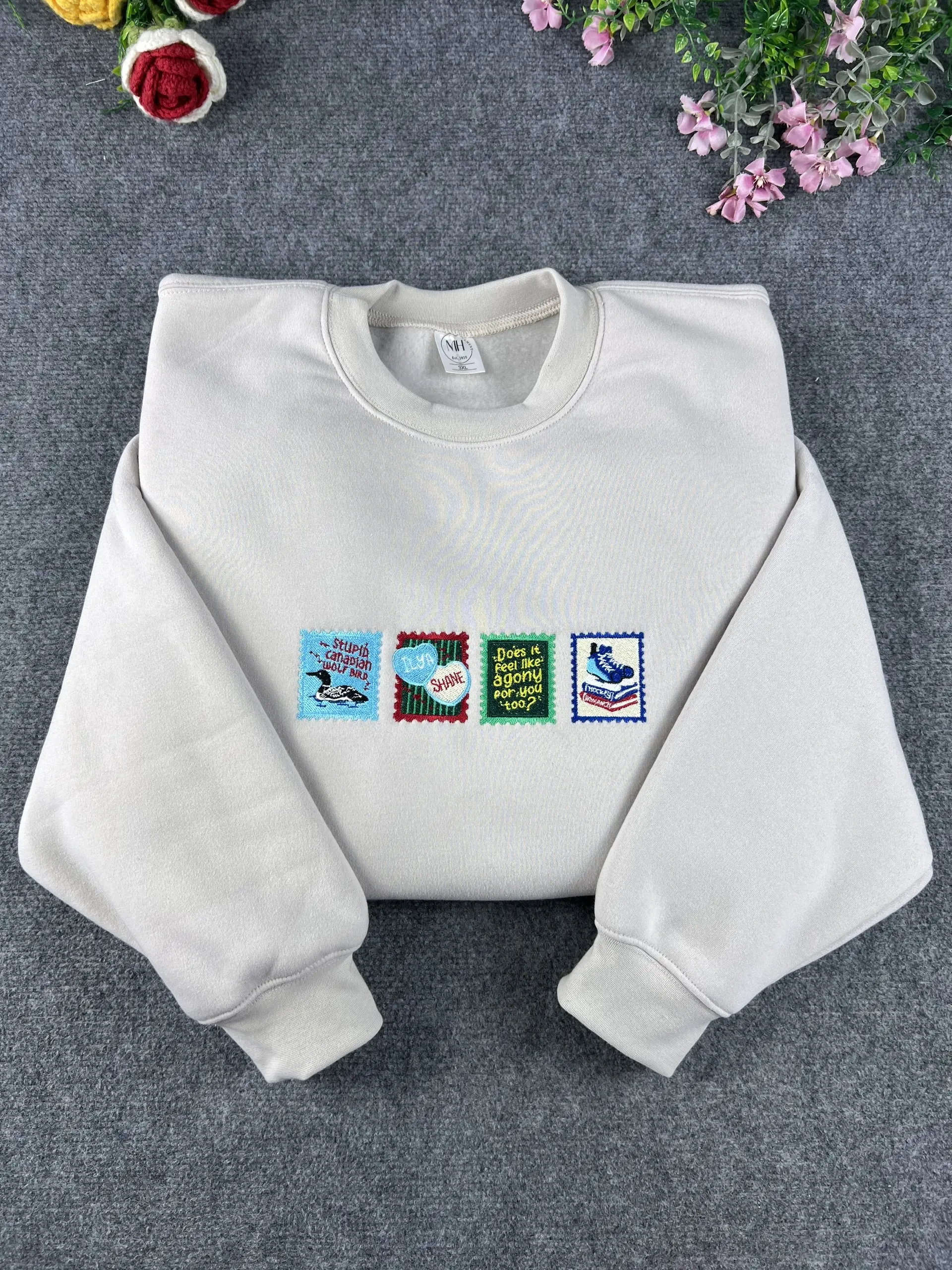 Embroidered Project Hail Mary Rocky Astronaut Space Sweatshirt, Project Hail Mary Inspired Graphic Tee, Cute Astronomy Gift for Her
