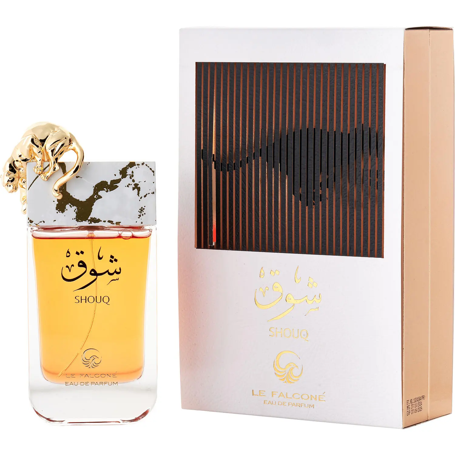Le Falcone Shouq Unisex Eau De Parfum - Fragrance Perfume Scent, Spray Bottle
