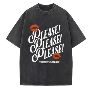 Pls Pls Pls* S.C. Graphic Wash Tee: Comfort Colors Garment-Dyed Cotton T-Shirt