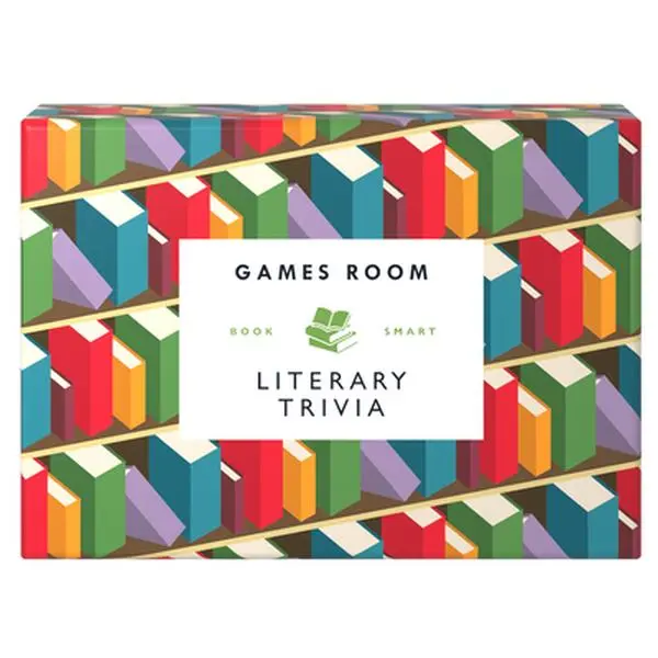 Humanities & Social Sciences Literary Trivia Game - Chronicle Books, Fun Portable Bright Game with Multiple Contemporary Adaptations, Ideal for Birthday Presents, Lively