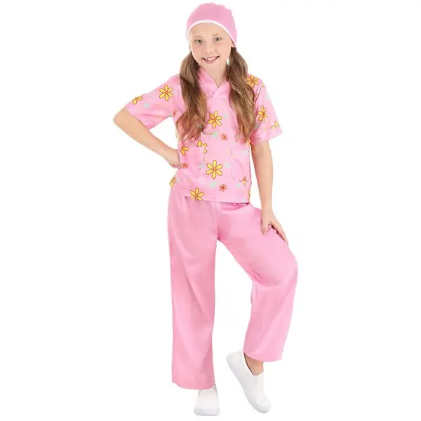 Girl's Nice Pink Nurse Costume