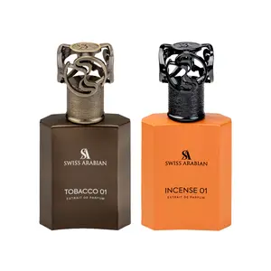 Swiss Arabian Tobaccoo 01 & Incense 01 Extrait De Parfum Bundle (2 × 50ml)