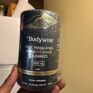 Product Review of Be Bodywise by Root Labs Pure Himalayan Shilajit Gummies | New Year New Me Edition | 3000 mg with KSM-66 Ashwagandha, Gokshura, Saffron, Black Musli | Fulvic Acid & 85+ Trace Minerals | No Added Sugar | Natural Strength, Focus & Stamina Support from H**n H**n