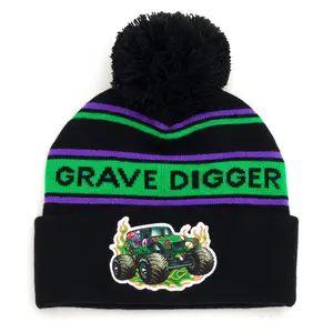 Monster Jam Matching Family Knit Beanie Hat