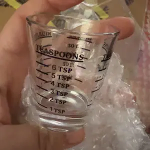 Measuring Cup Set, 2 Counts Espresso Shot Glasses, Liquid Measuring Cup, Kitchen Tools for Home Baking House Coffee Shop, Utensils