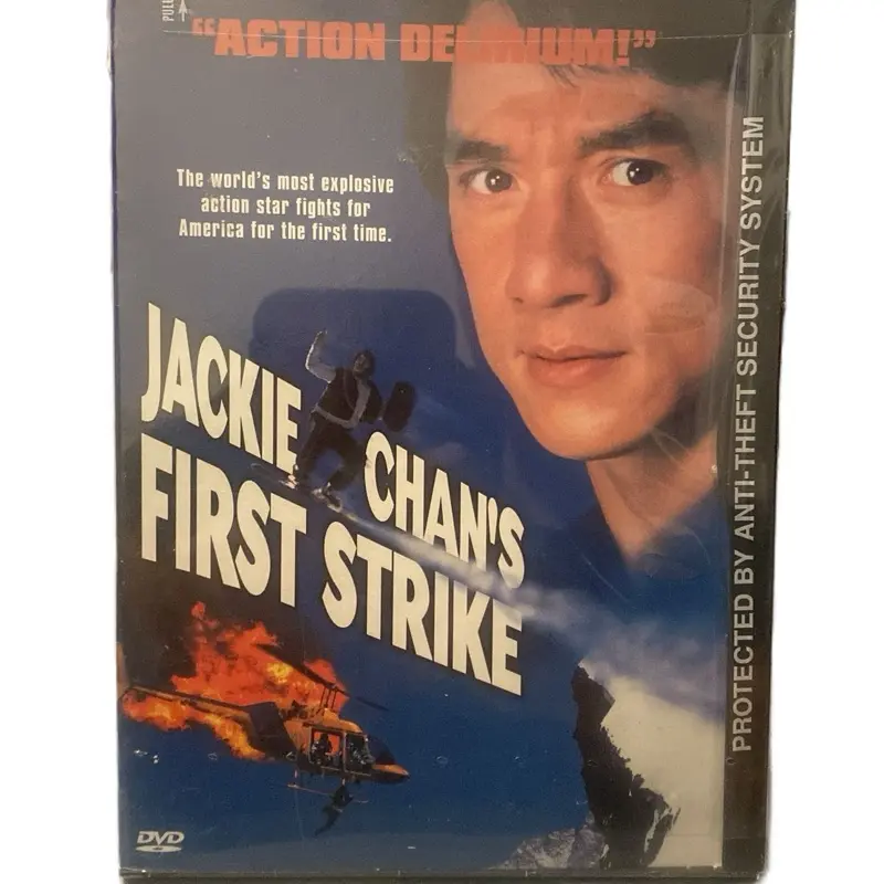 Jackie Chan's First Strike DVD - Action Drama Movie Featuring Explosive Action Scenes