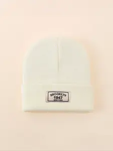 Baby Girl Newborn Toddler Beanie Hat, Cozy Knit Winter Warm Heart Design, Casual Style, Outdoor Accessories Bonnet for Fall & Winter