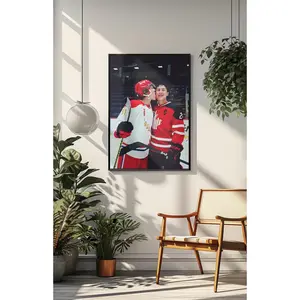 Heated Rivalry Movie Style Poster, Shane and Ilya Wall Art, Hockey Romance Print, Game Changers Series Decor, MM Bookish Gift