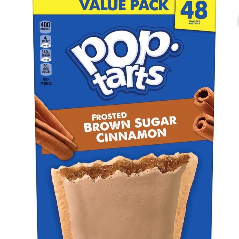 Pop-Tarts Brown Sugar Cinnamon, 48 ct Pop-Tarts Brown Sugar Cinnamon, 48 ct