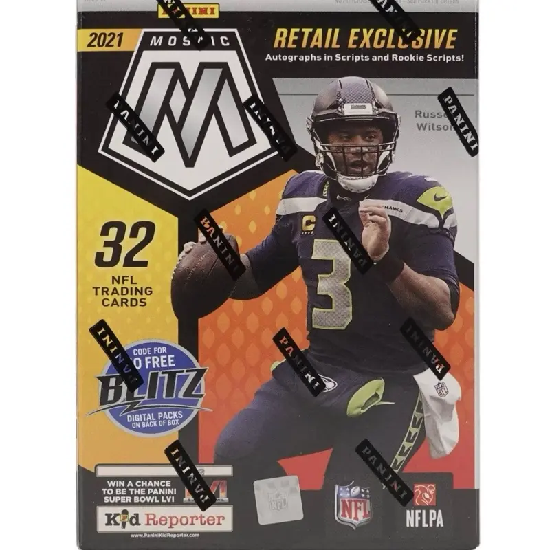 2021 Panini Mosaic Football 8-Pack Blaster Box
