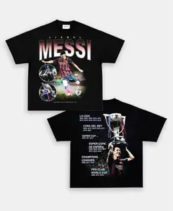 MESSI TEE, Graphic Sport T-shirt, Vintage Soccer Player Shirt ,Playoffs,Y2k , Soccer Apparel , Gift For Soccer Fans, Gift For him