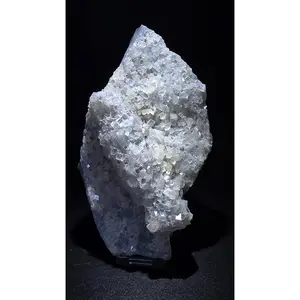 Blue Chalcedony with Cubic Apophyllite Stalactite Formation – Maharashtra, India – 1.64 lbs