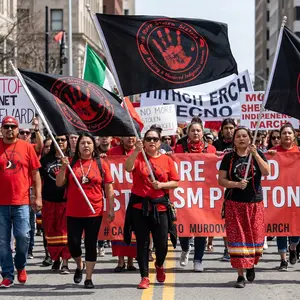 No More Stolen Sisters MMIW Missing Murdered Indigenous Flag Outdoor Decorative House Flag