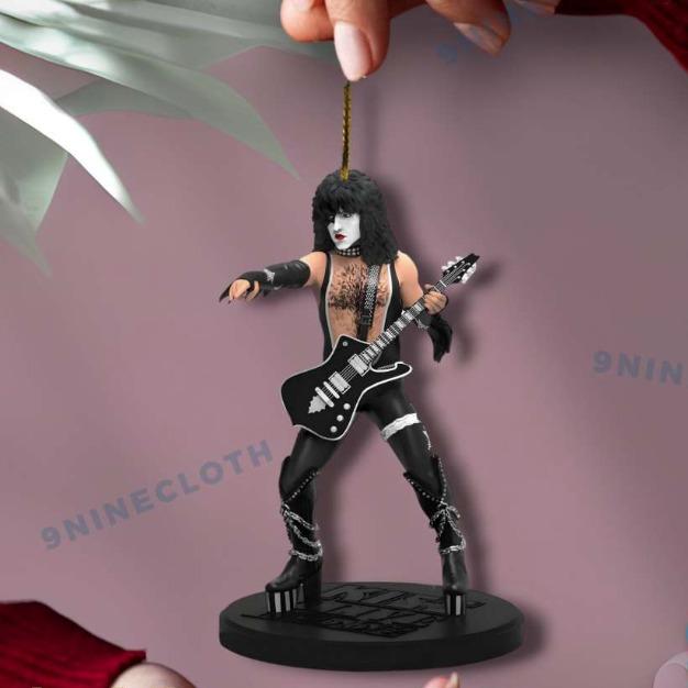 Paul Stanley The Starchild Kiss Ornament Vintage Rock Band Christmas Tree Decoration Fan Gift Keepsake