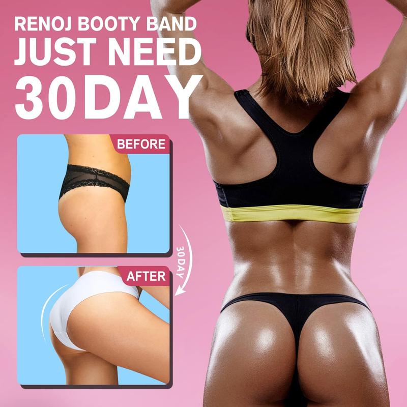 Resistance Bands, Exercise Bands Women, Resistance Bands for Working Out, Fitness Resistance Loop for Leg, Buttocks, Shape Body, Yoga, Pilates, Set of 5 Different Levels Stretching Bands