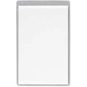 C-Line Products- Inc. CLI Vinyl Shop Seal Ticket Holder- 8-.50in.x11in.- Clear