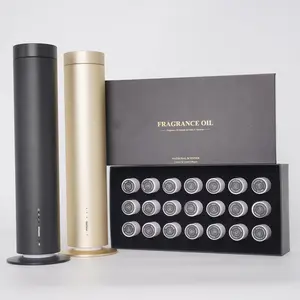 Gift [27 Bottles of Essential Oil] Diffuser Air 3.0 Discovery Kit - FeelFlow Tower: High-Key The Best Smelling Gift of 2025  Cold-Air Diffusion Technology - Rechargeable Battery - Aroma Control via Phone - Scented Perfume Set