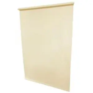 212 MAIN Vinyl Window Shade, Room Darkening Blind for Baby Nursery Home Decor, Solid Ivory, 6 mil, 37 x 78 in, Window Decorations Supplies
