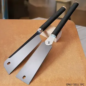 Japan SK5 steel saw flexible saw blade Hand saw Cutting 6-10/17 teeth per inch 9.3-inch double-edged saw blade 17 teeth per inch 10-inch single-edged saw woodworking tools.