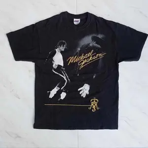 [Sale Up To 47%] Vintage  Michael Jackson King of Pop T-Shirt Vintage Rare Retro Graphic Tee