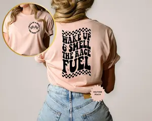 Racing Tshirt, Race Track T-Shirt, Race Lover Gift, Checkered Flag Race Day Tee, Race Season, Race Life Motor Racing Sports Shirt