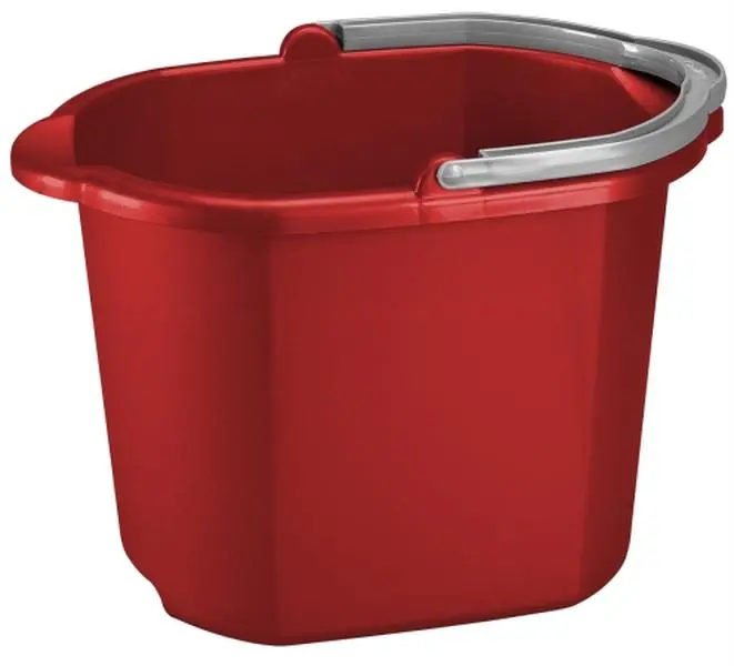 Sterilite 11215806 16 Quart Red Dual Spout Pail
