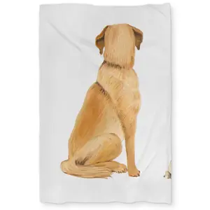 Begin Home Decor C1DCTXLW4K0U28 Twin Extra Long Mans Best Friend Back View Brown Duvet Cover - Home Decor