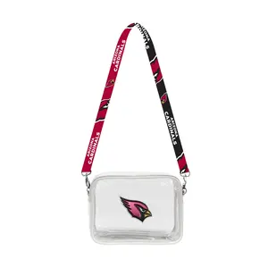 Littlearth NFL 3D Logo Clear Fanny Fan Purse