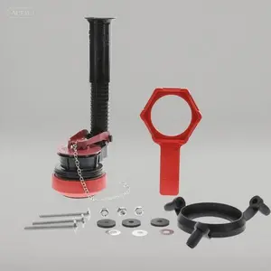 Adjustable Toilet Flush Valve Repair Kit Universal 2-Inch with Tool, Reusable Multicolor, Easy Installation, Durable Replacement Part, Compatible with Most Toilets, Leak-Proof Design installer tool set