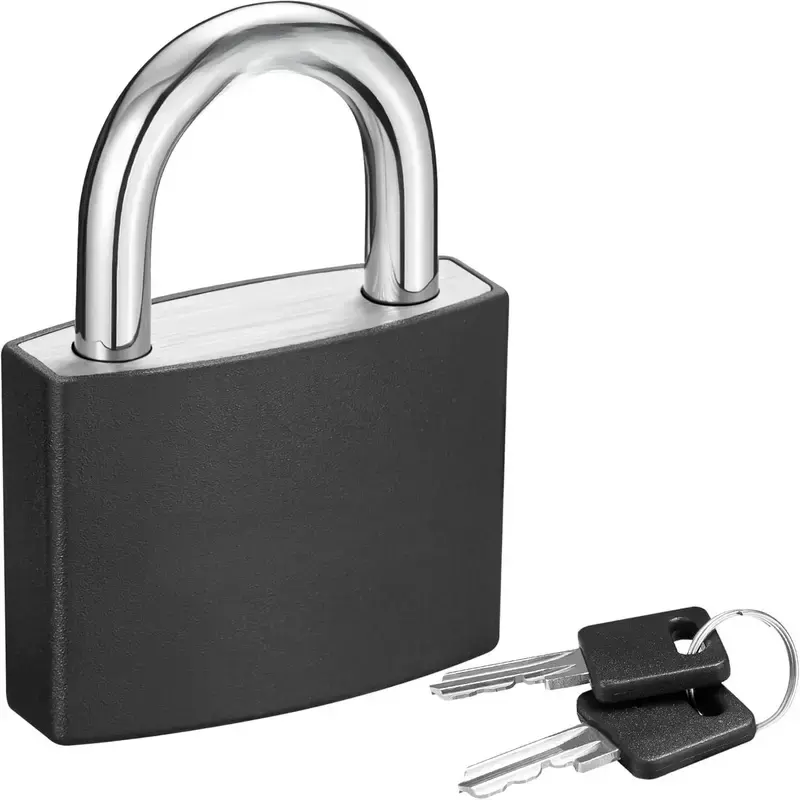 3pcs Small Anti Theft Padlock With Keys, Portable Backpack Suitcase Safety Lock, Security Lock, Gym Locker Lock, Lock For Gym Locker