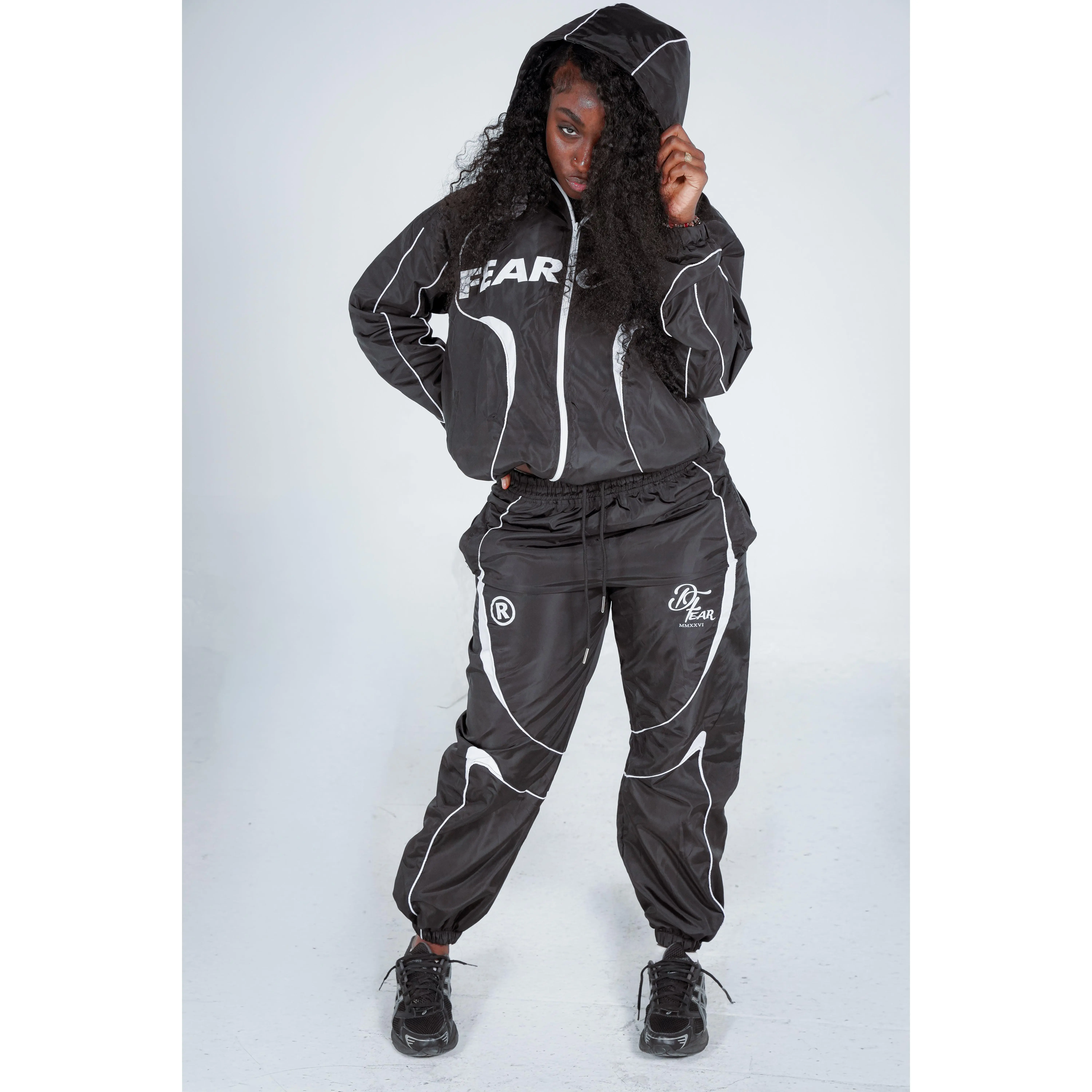 Diofear Rated “R” Tracksuit Jacket (Black)