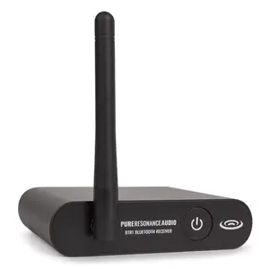 Pure Resonance Audio BTR1 Bluetooth Wireless Audio Receiver with 100ft Range