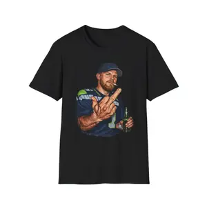 Sam Darnold Middle Finger Shirt, Fashion Cotton, Full Colors, Full Sizes, For Men, For Women