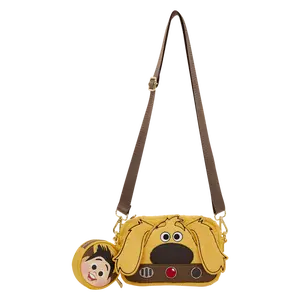 Loungefly Dug Faux Fur Sling Crossbody Bag with Coin Bag