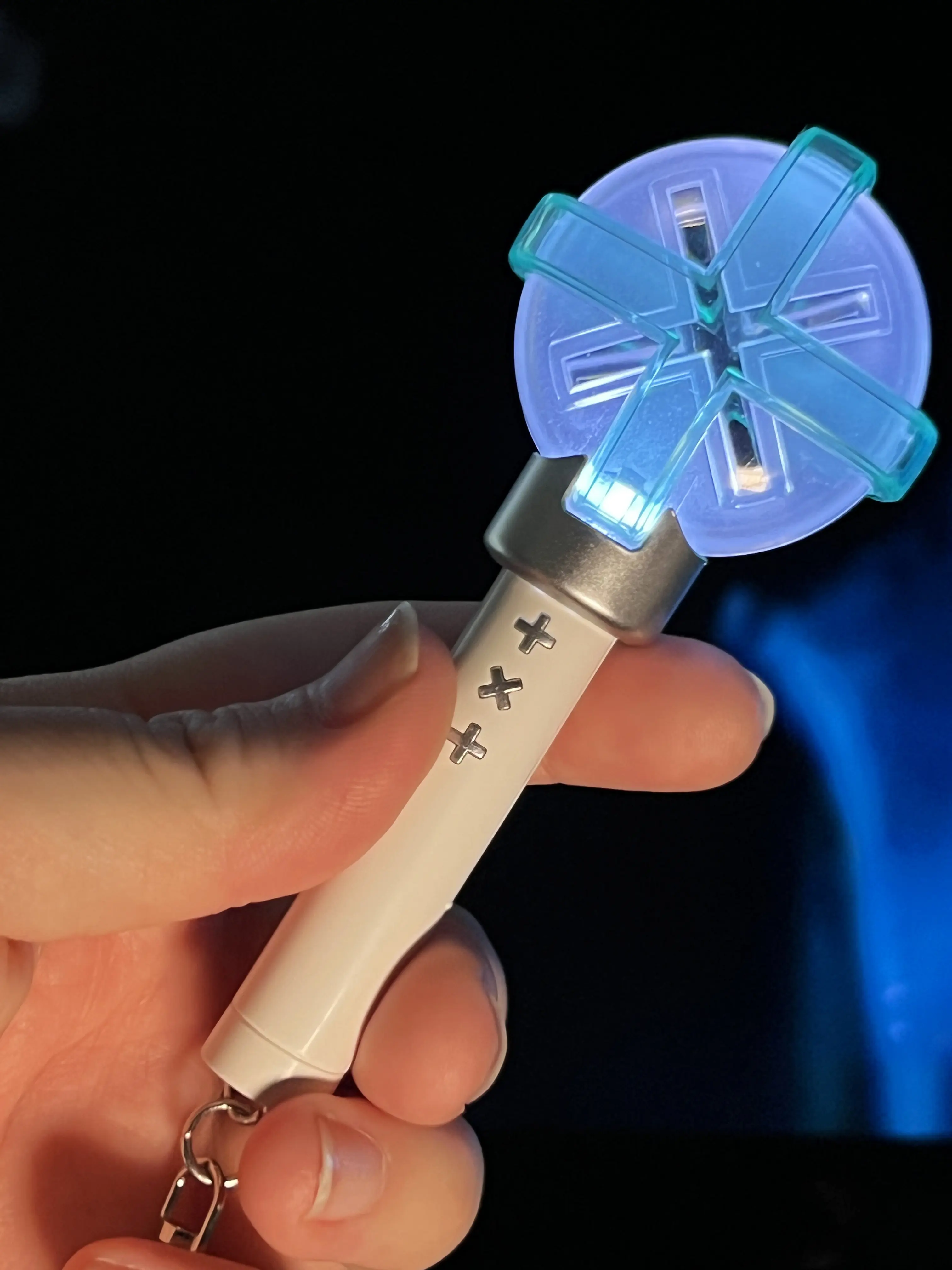 Mini Kpop LED Light Stick Keychain MOA Mini Kpop LED Light Stick Keychain MOA