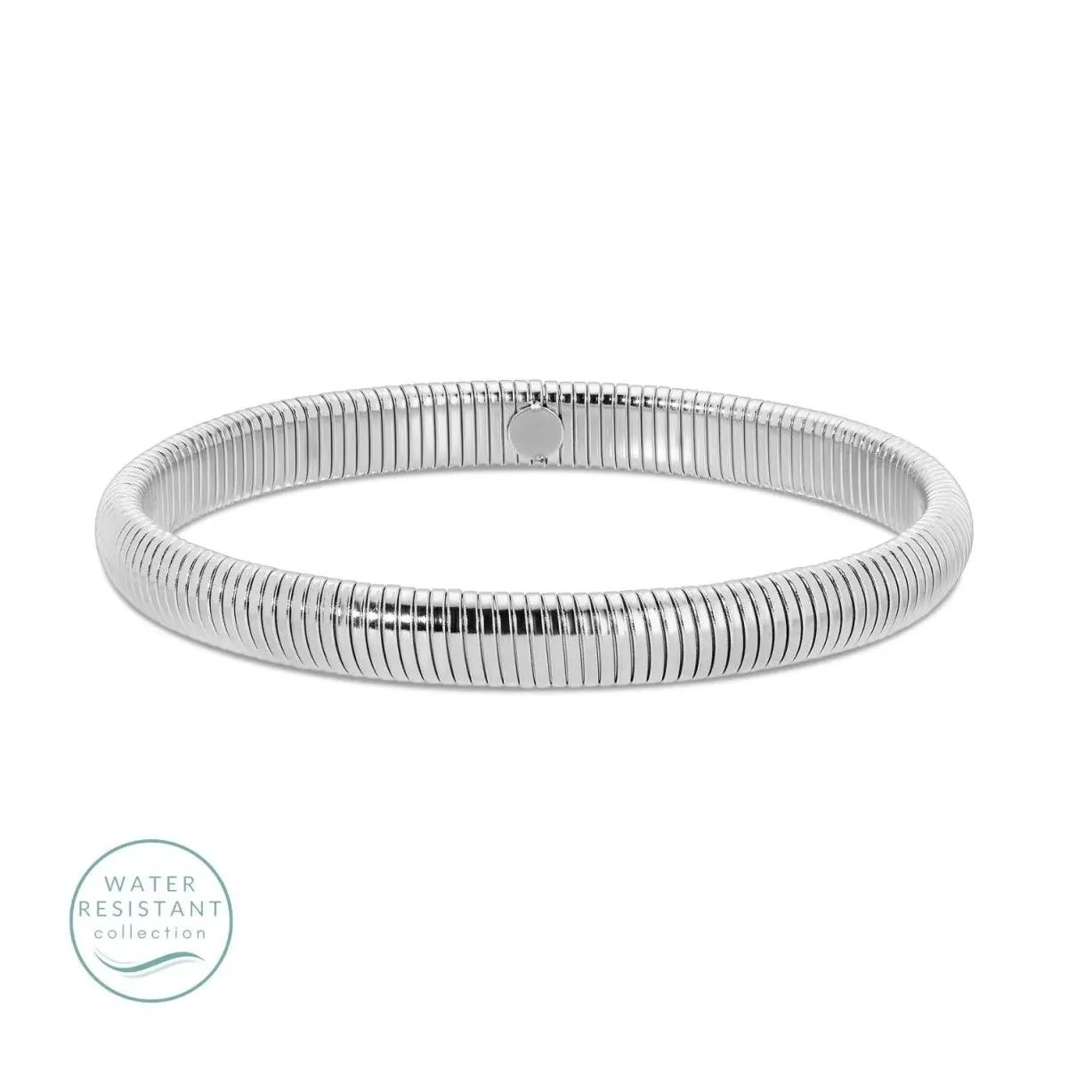 Narrow Flex Bangle - .31" Width, 7.5" Bracelet, Water Resistant, PVD Plating, Ideal for Anniversary, Birthday Gifting, Slight Stretch