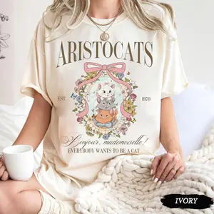 Vintage Marie Cat The Aristocats Shirt, I Beg You Don'T Embarrass Me T-shirt, Magical Shirt, Family Holiday Vacation 2026 Trip, Cat Lover