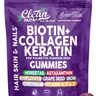 Clean Nutra Biotin+, Collagen, Keratin, Saw Palmetto, Pumpkin Seed & Astaxanthin for Hair, Skin & Nail Support Gummies – GrowVana